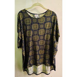 Funky pattern Lularoe Irma Sz L